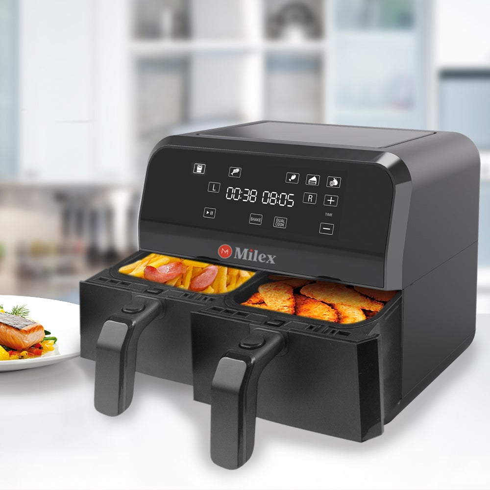 Milex Dual Air Fryer - Retail Therapy Online