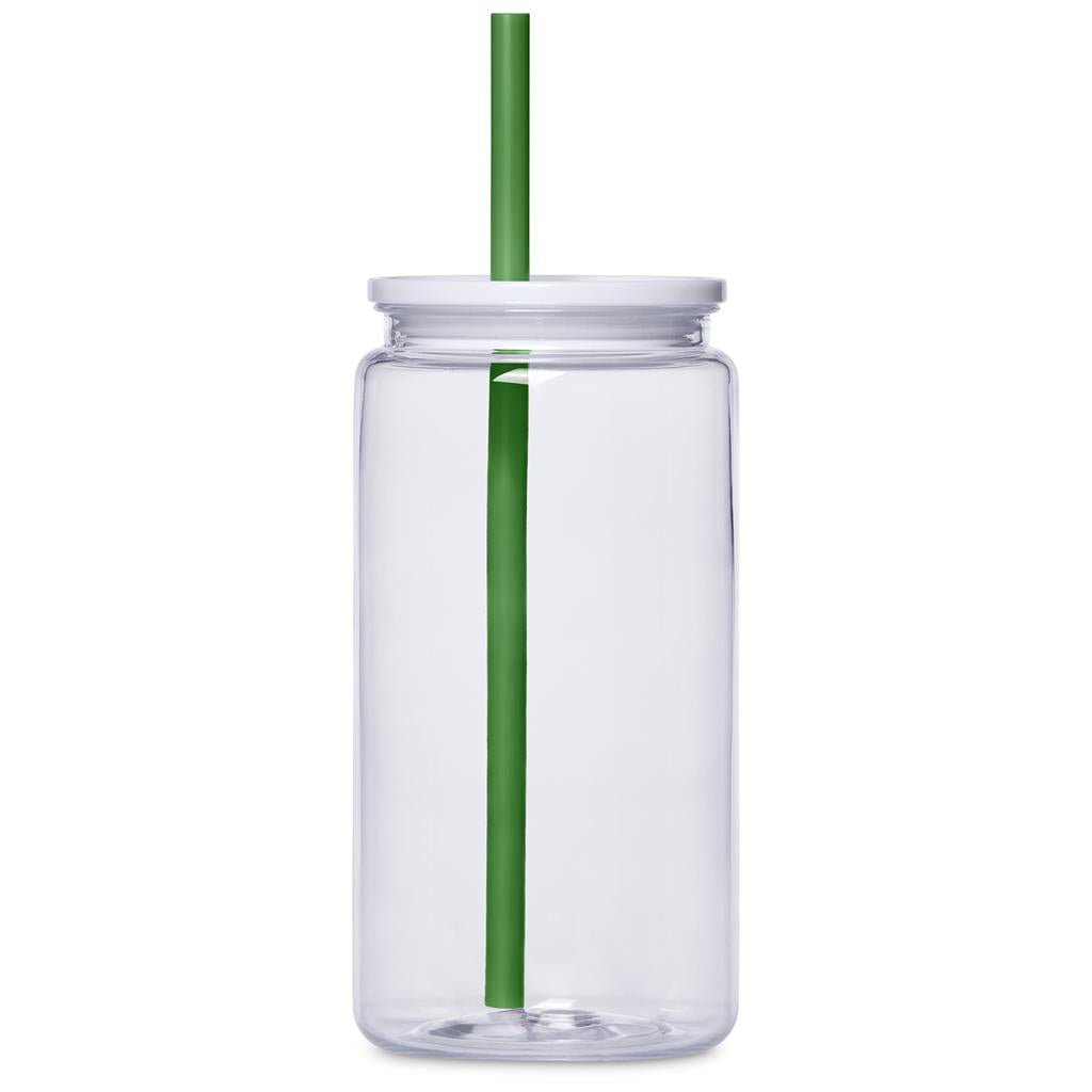 Mina Plastic Tumbler and Straw - 550ml - Retail Therapy Online