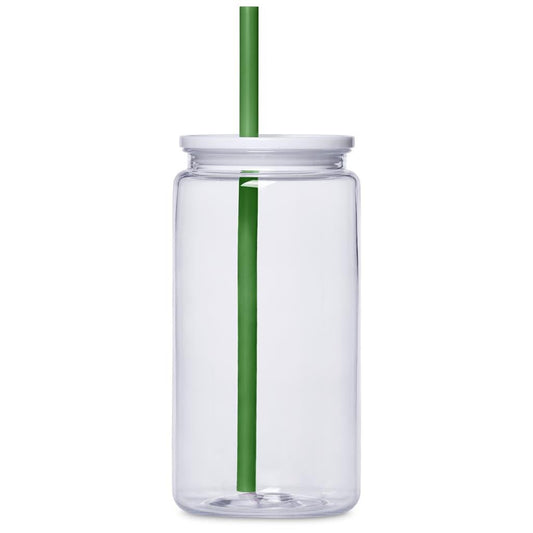 Mina Plastic Tumbler and Straw - 550ml - Retail Therapy Online