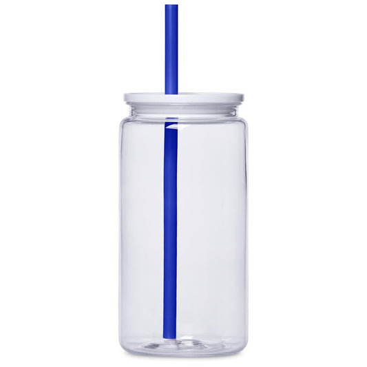 Mina Plastic Tumbler and Straw - 550ml - Retail Therapy Online