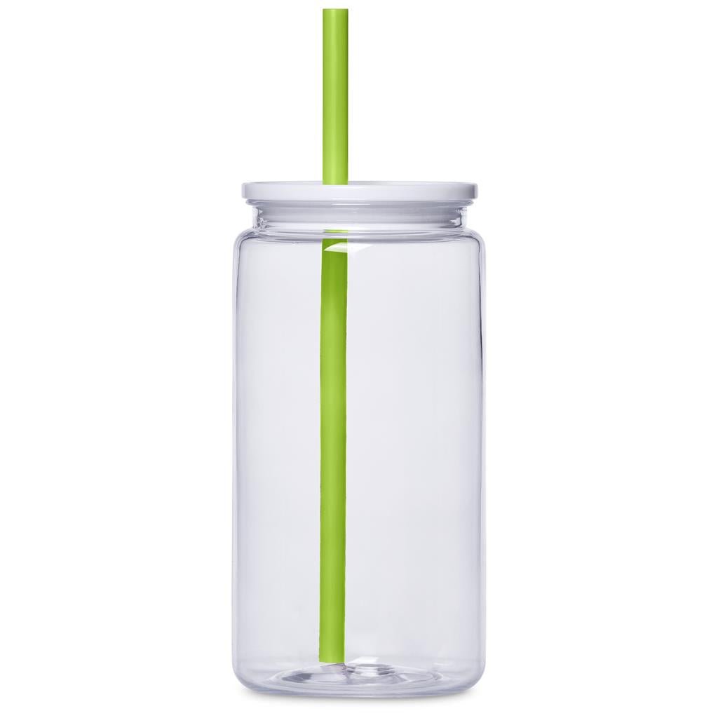 Mina Plastic Tumbler and Straw - 550ml - Retail Therapy Online