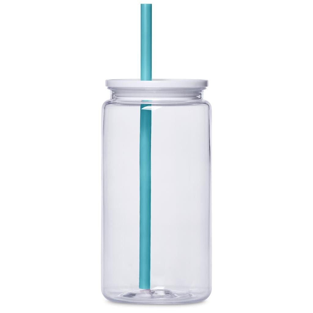 Mina Plastic Tumbler and Straw - 550ml - Retail Therapy Online