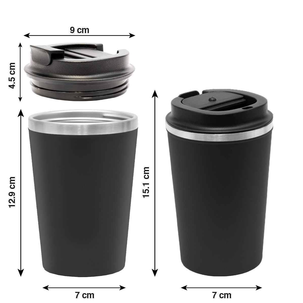 Montea Double Wall S/S Mug - 380ml - Retail Therapy Online