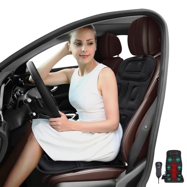 Naipo Portable Seat Massager with Vibration & Heat - Retail Therapy Online