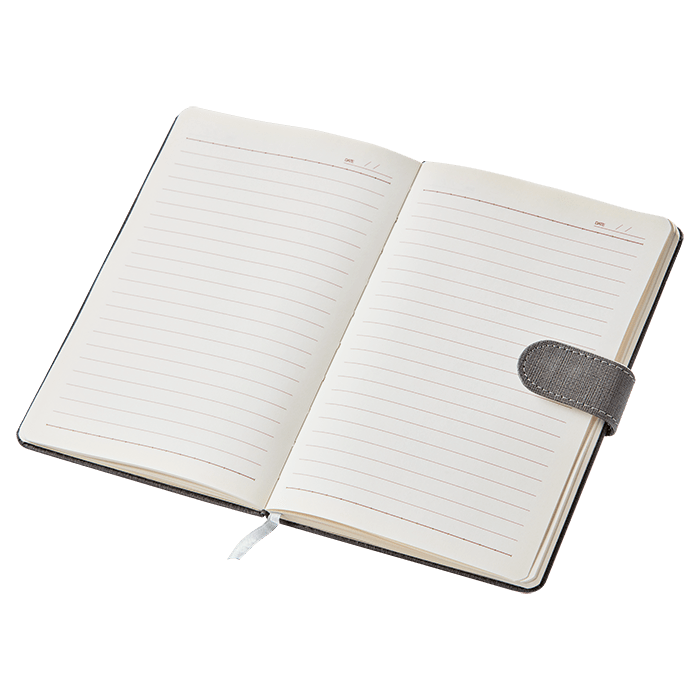 Notebook With Magnetic Clip Cover A5 - Retail Therapy Online