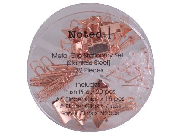 Noted Clip Stationery Pack - Retail Therapy Online