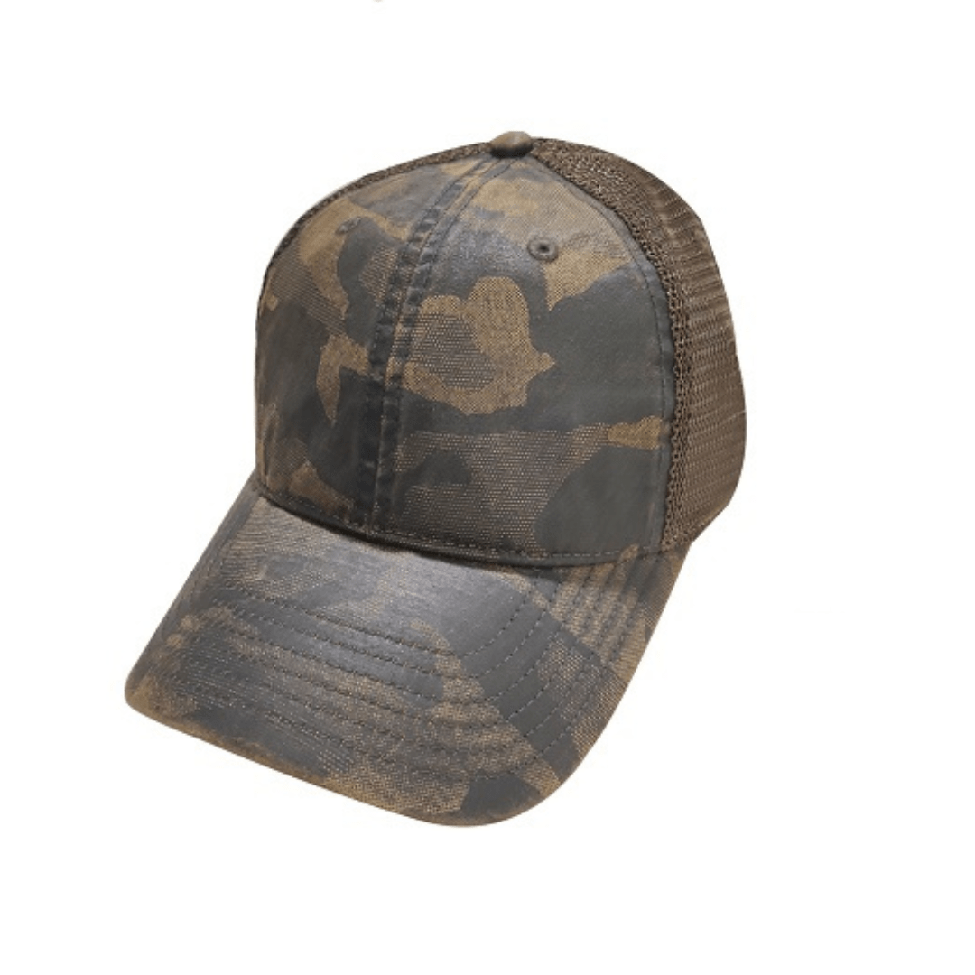 Oil Skin Trucker Cap - Retail Therapy Online