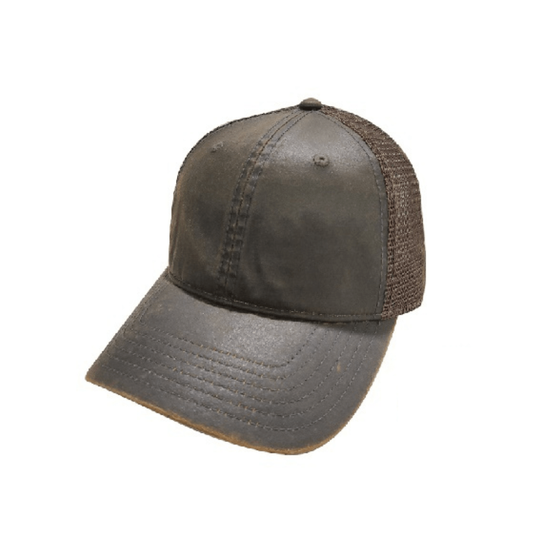 Oil Skin Trucker Cap - Retail Therapy Online