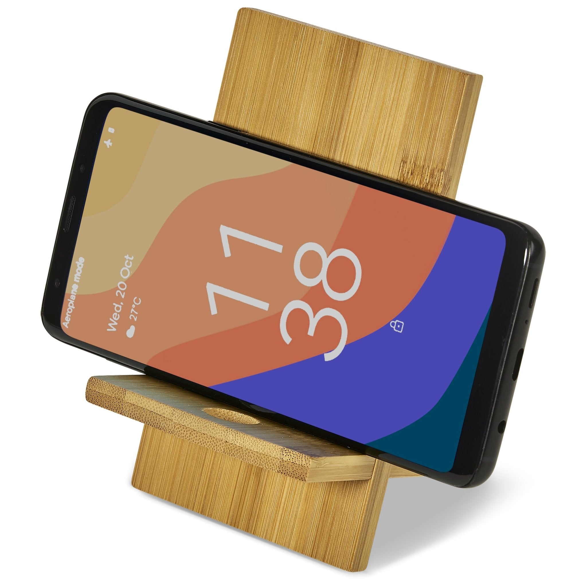 Okiyo Bamboo Phone Stand - Retail Therapy Online