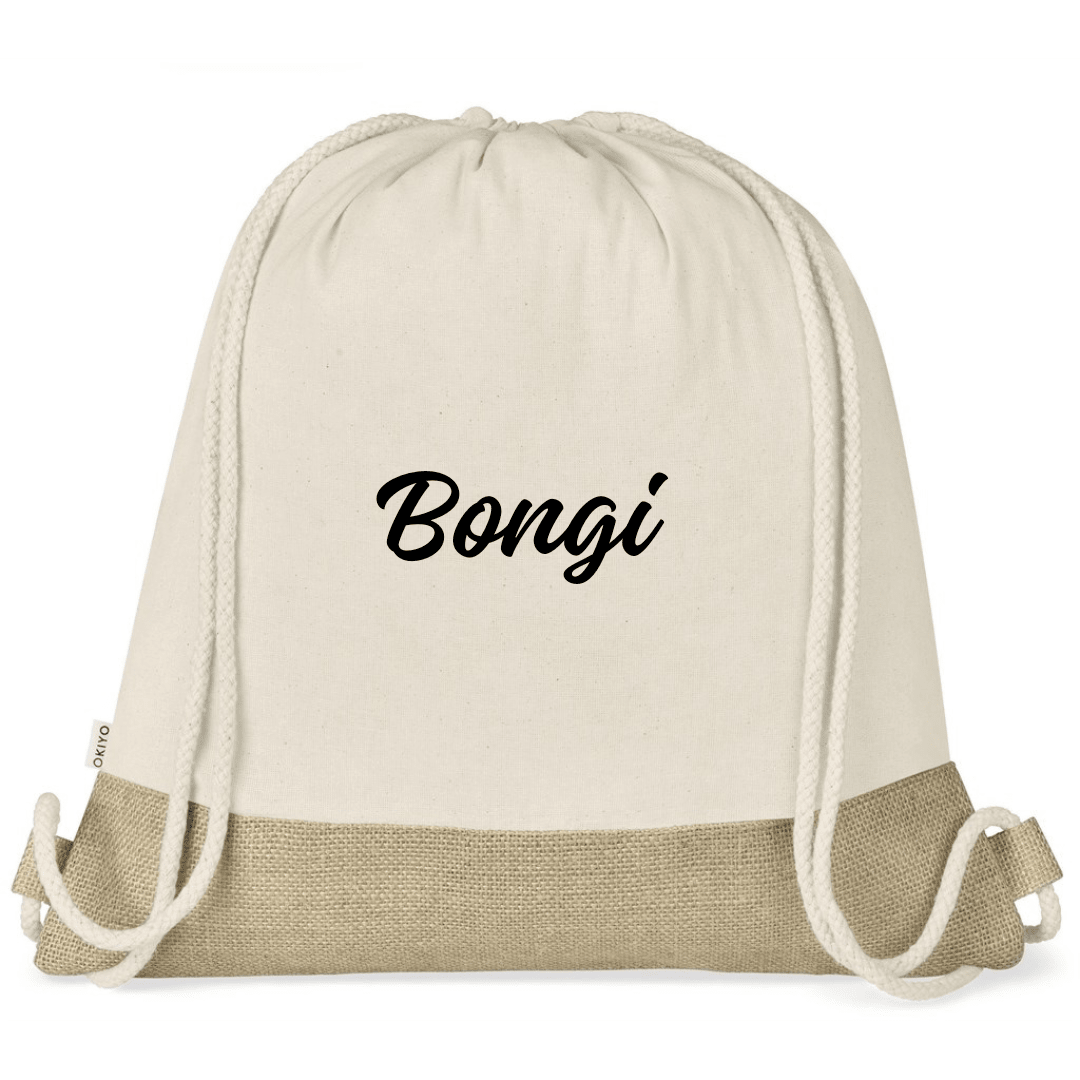 Okiyo Bijin Cotton Drawstring Bag - 150gsm - Retail Therapy Online