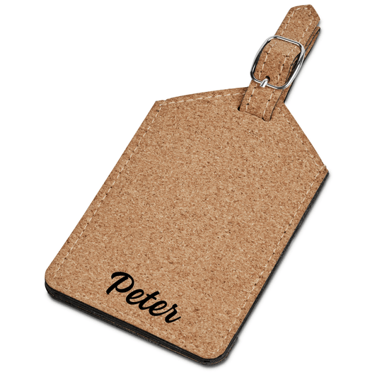 Okiyo Bouken Cork Luggage Tag - Retail Therapy Online