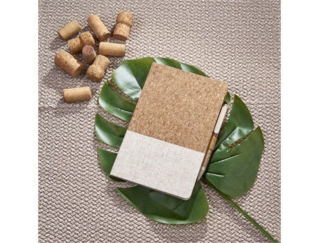 Okiyo Cardon Cork A5 Notebook Giftset - Retail Therapy Online