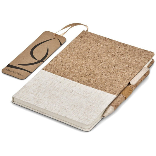 Okiyo Cardon Cork A5 Notebook Giftset - Retail Therapy Online