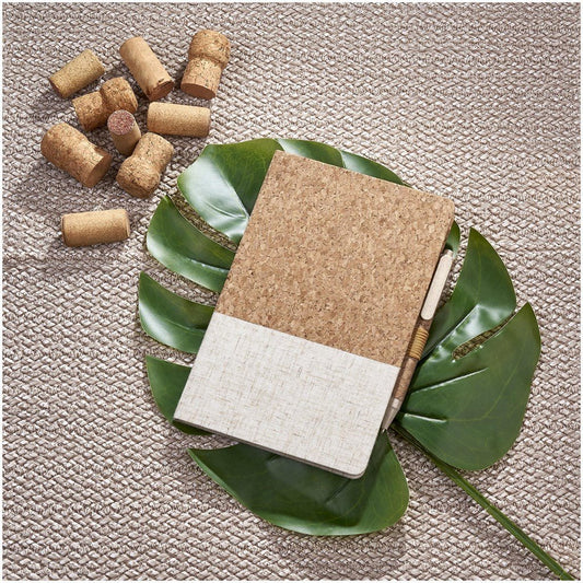 Okiyo Cardon Cork A5 Notebook Giftset - Retail Therapy Online