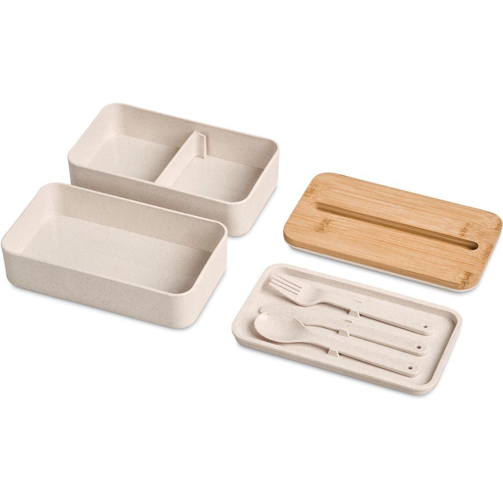Okiyo Dura Wheat Straw & Bamboo Lunch Box Set - Retail Therapy Online