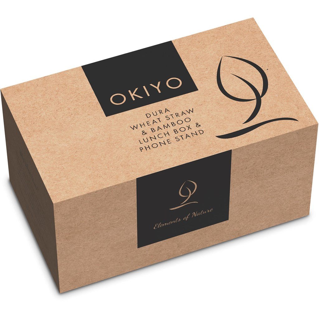Okiyo Dura Wheat Straw & Bamboo Lunch Box Set - Retail Therapy Online