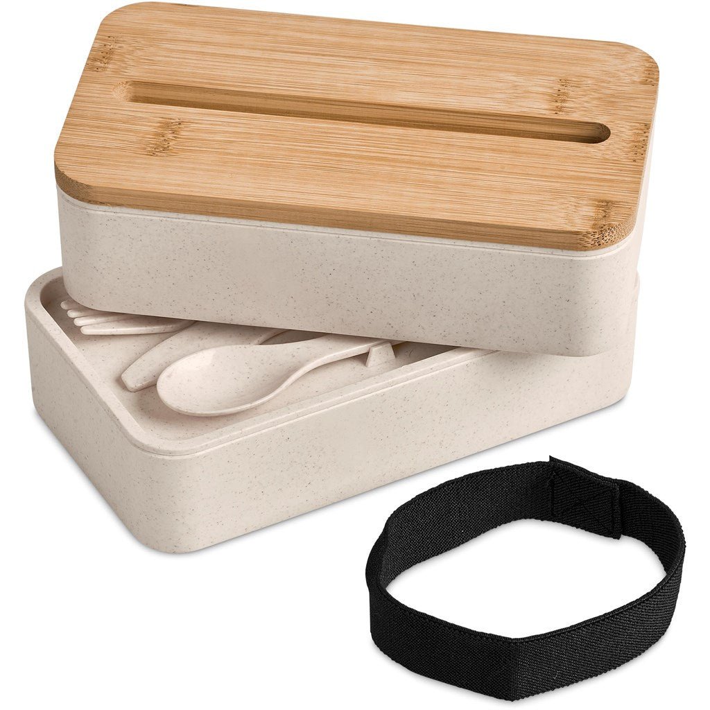 Okiyo Dura Wheat Straw & Bamboo Lunch Box Set - Retail Therapy Online
