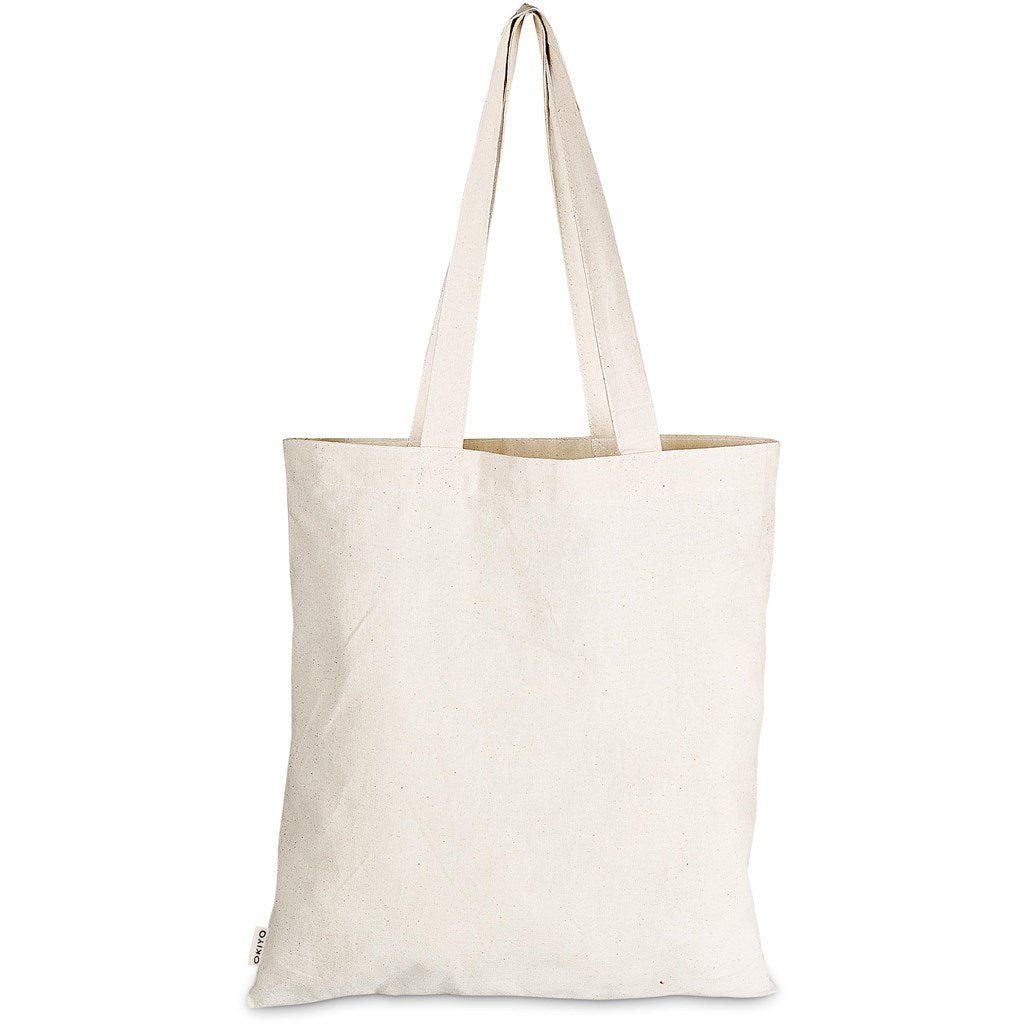 Okiyo Eco - Cotton Natural Fibre Shopper Bag - 120gsm - Retail Therapy Online