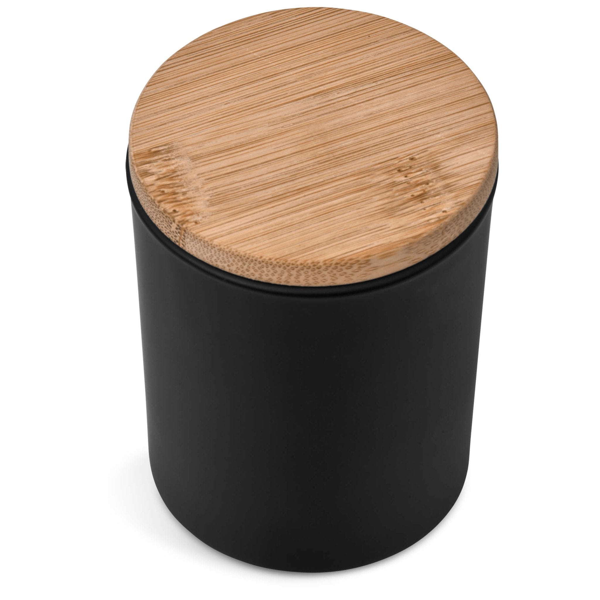 Okiyo Glass Scented Candle with Bamboo Lid - Retail Therapy Online