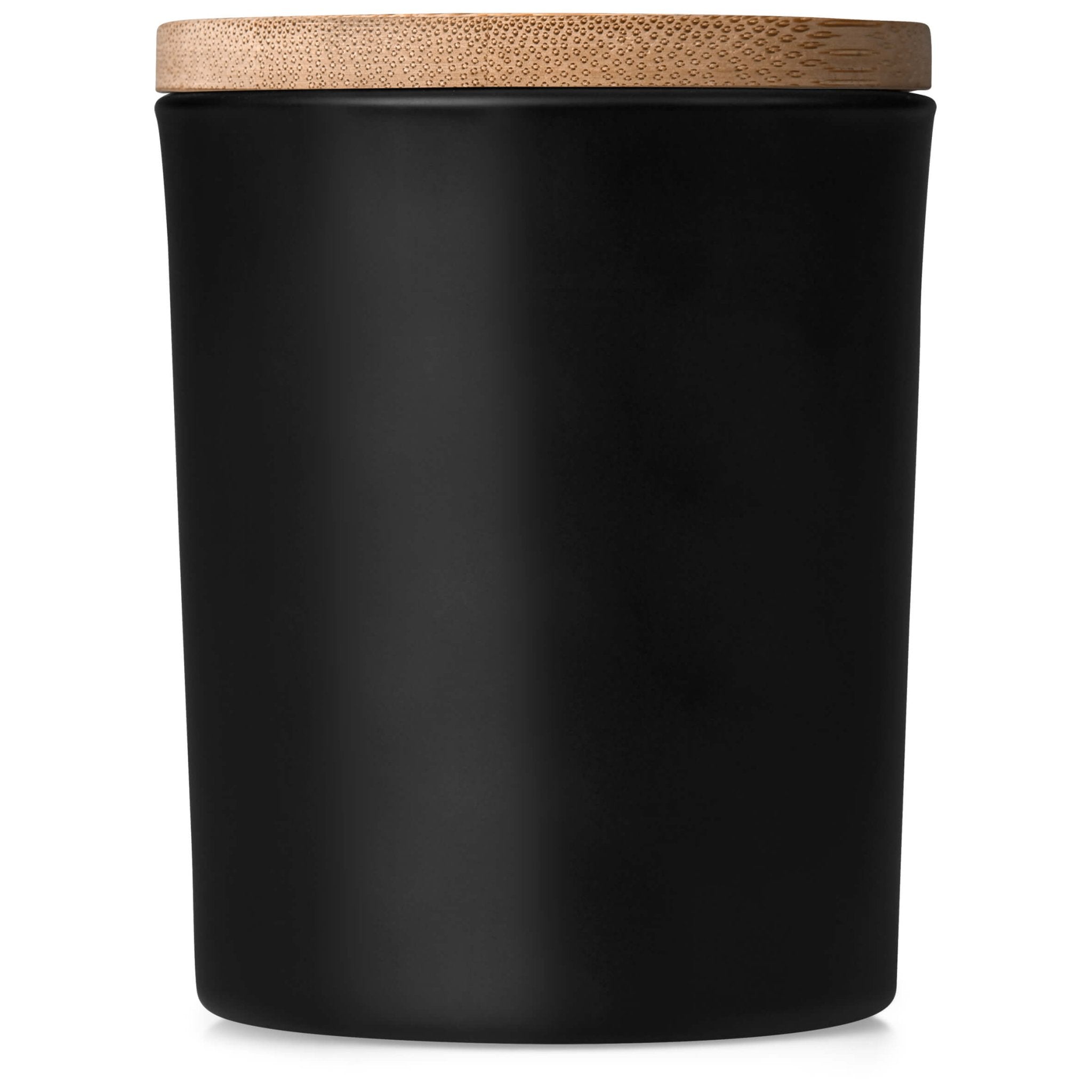 Okiyo Glass Scented Candle with Bamboo Lid - Retail Therapy Online