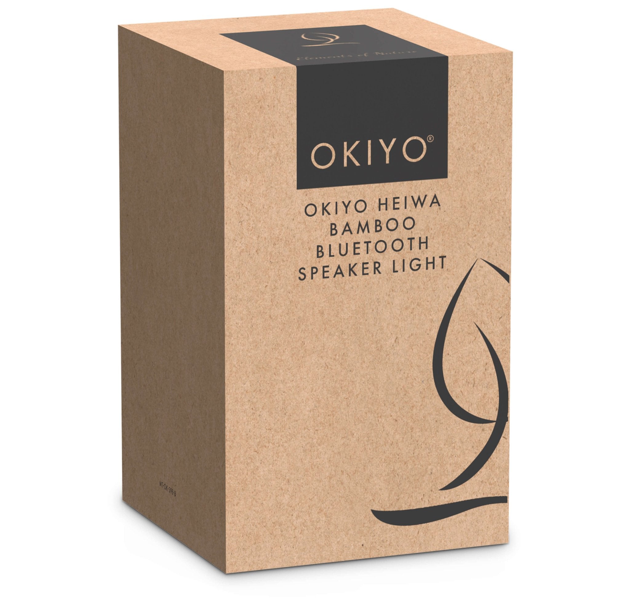 Okiyo Heiwa Bamboo Bluetooth Speaker Light - Retail Therapy Online