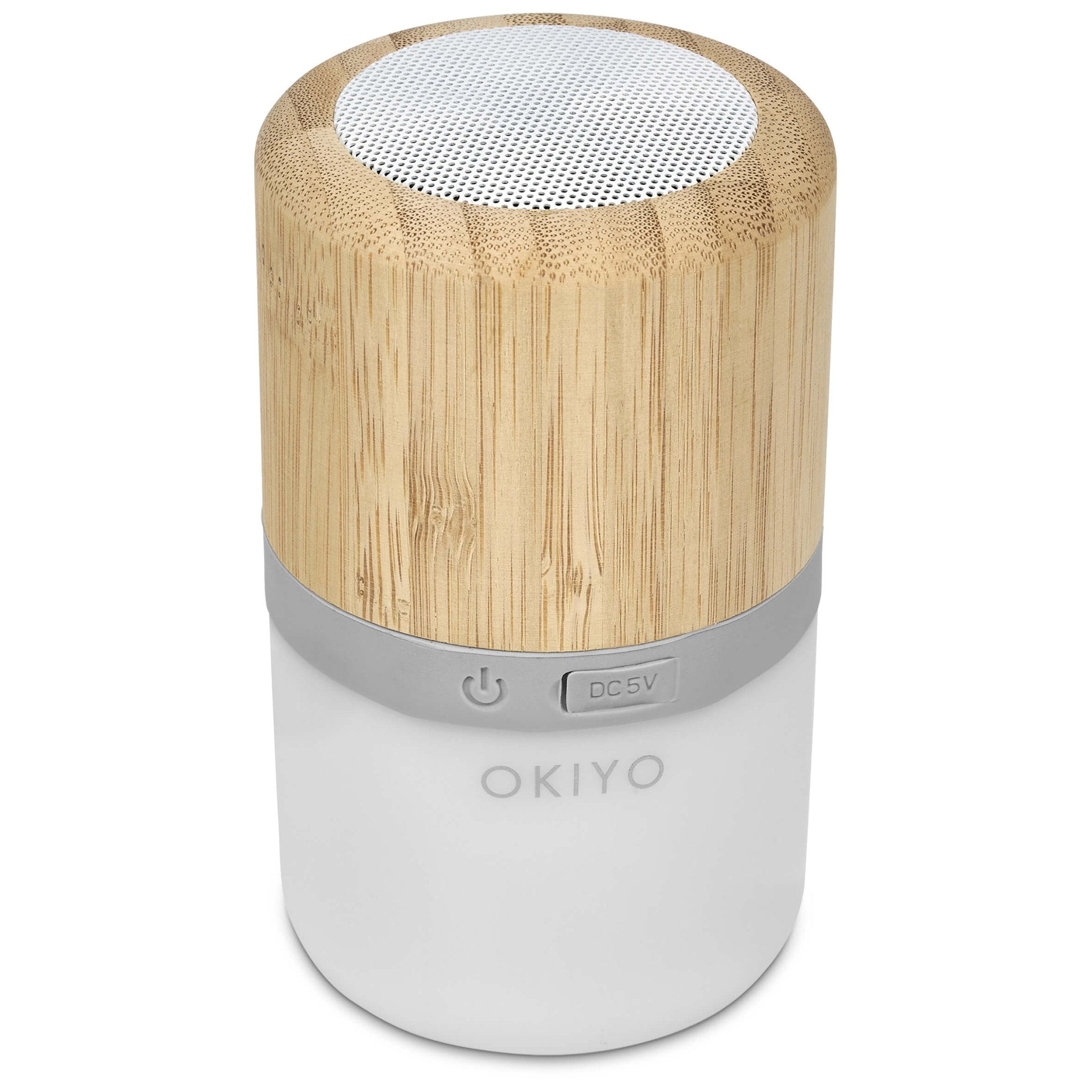 Okiyo Heiwa Bamboo Bluetooth Speaker Light - Retail Therapy Online