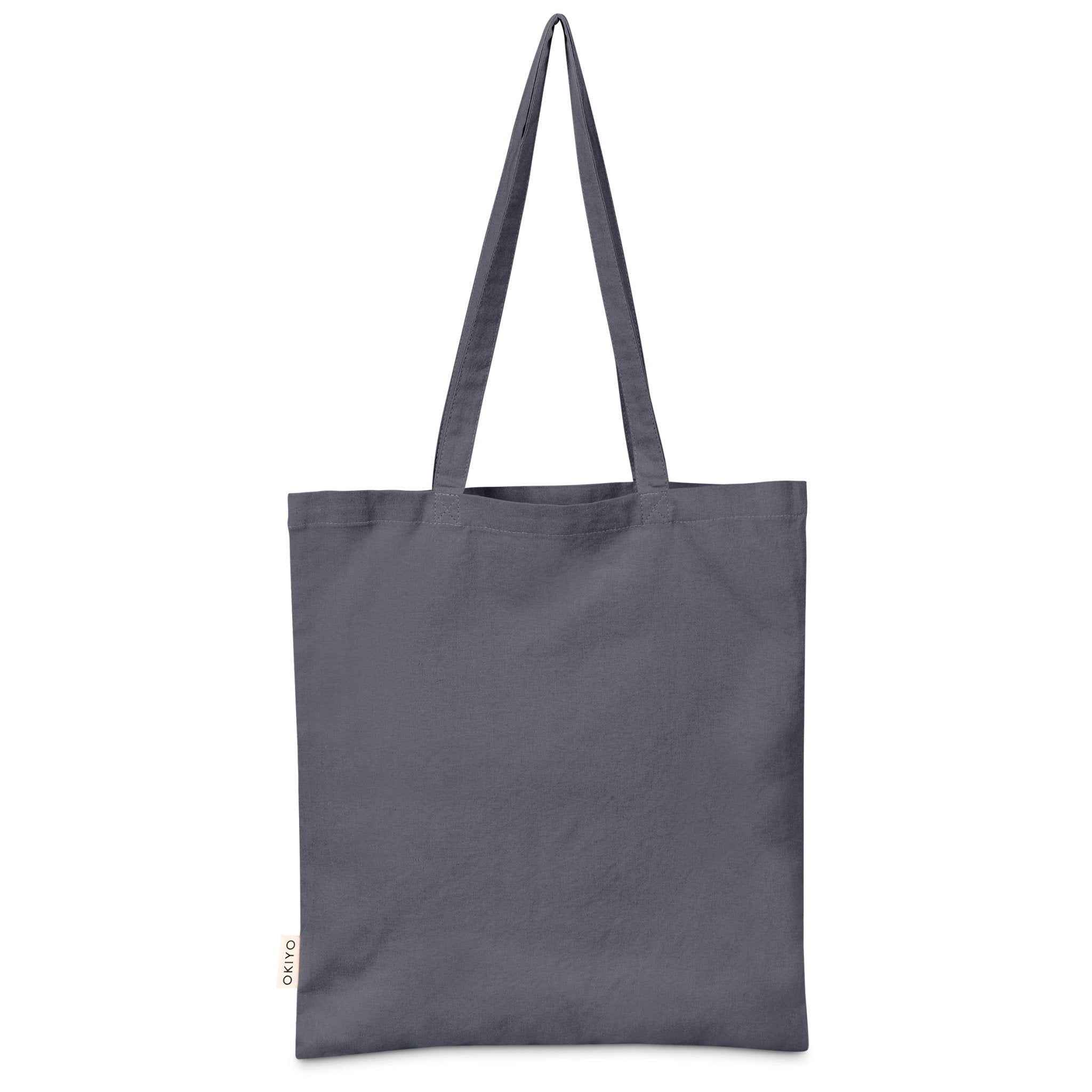 Okiyo Ito Recycled Coloured Cotton Shopper - 140gsm - Retail Therapy Online