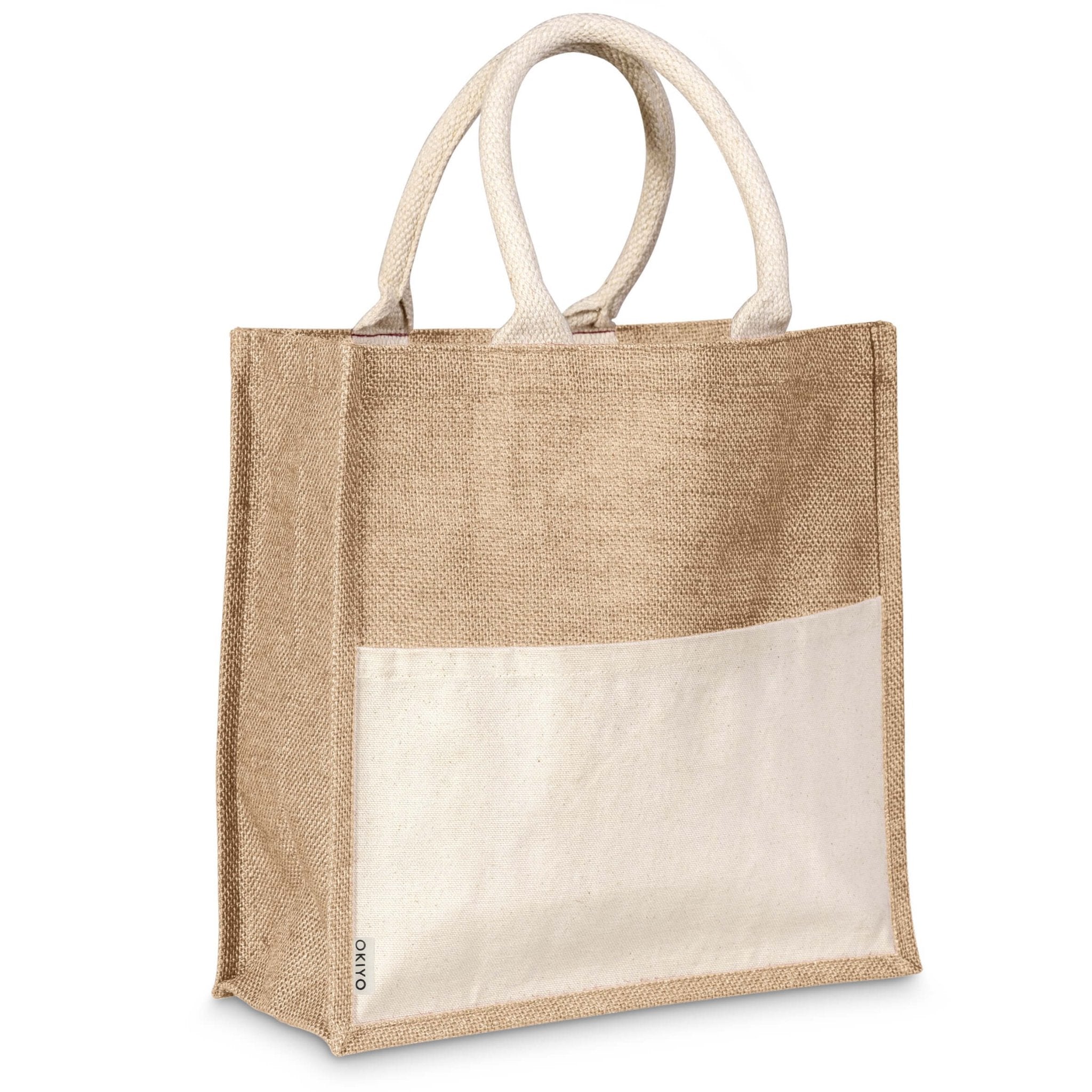 Okiyo Kachi Jute Tote - Retail Therapy Online