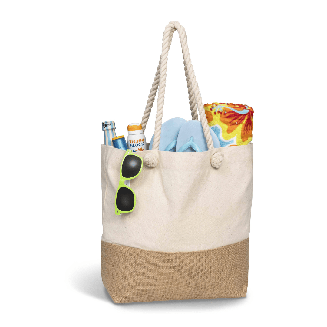 Okiyo Kaiyo Beach Cotton Tote - Retail Therapy Online