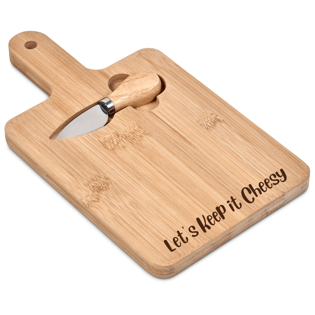 Okiyo Kanteika Bamboo Cheese Board Set - Retail Therapy Online