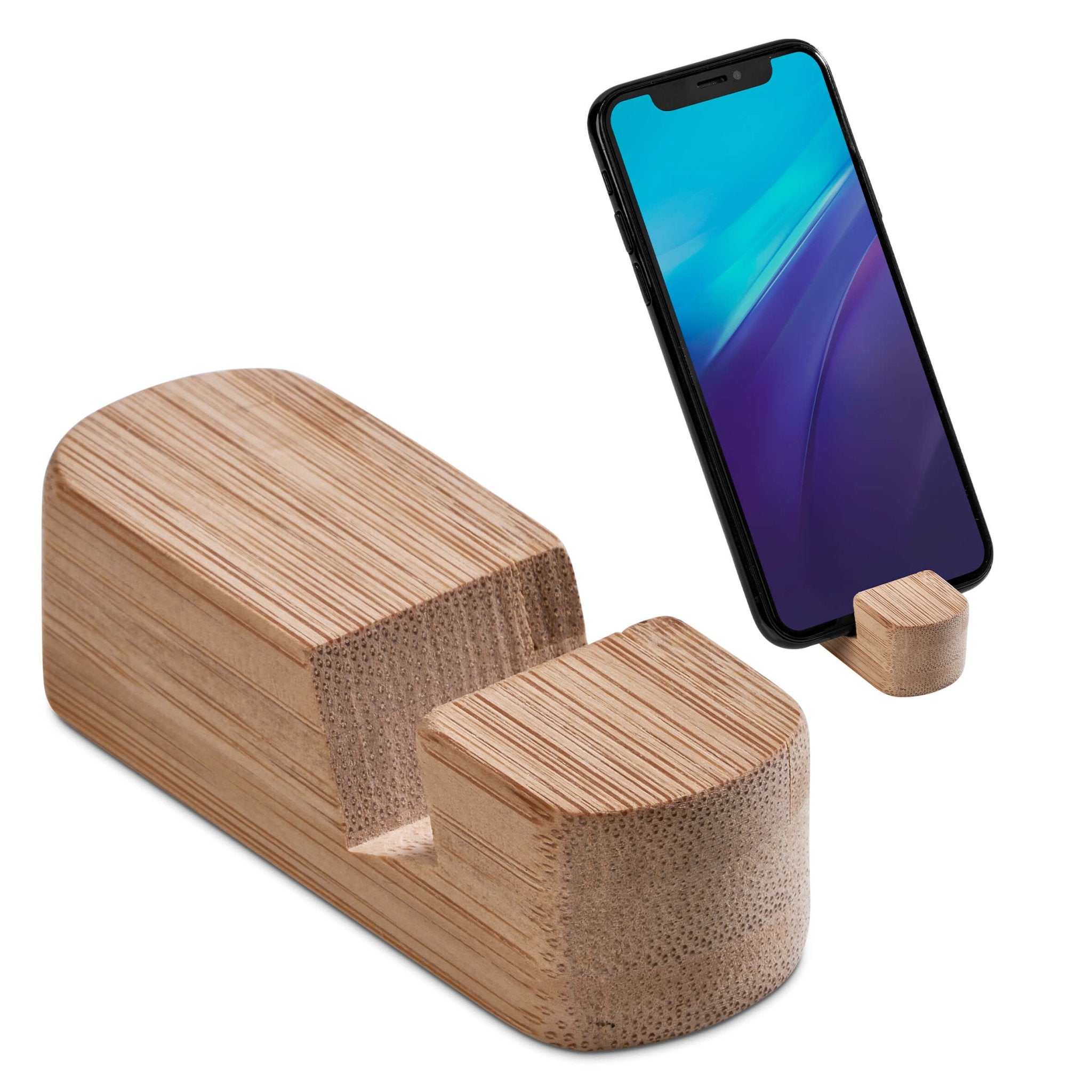 Okiyo Kiki Bamboo Phone Stand - Retail Therapy Online