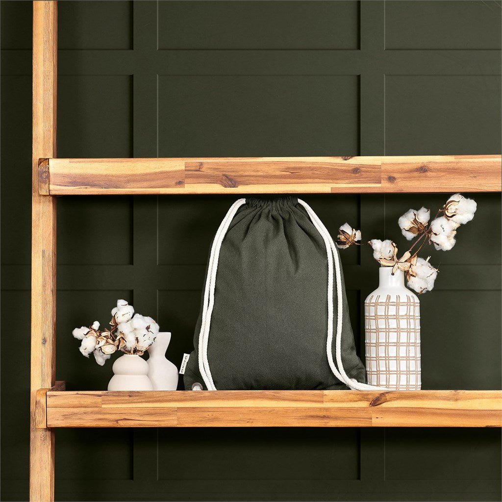 Okiyo Kinchaku Recycled Cotton Drawstring Bag - 320gsm - Retail Therapy Online