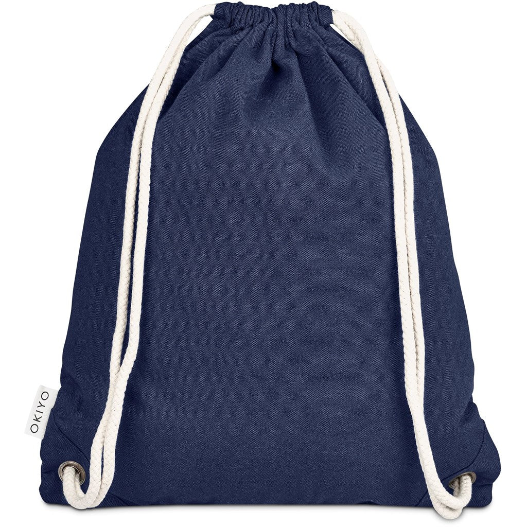 Okiyo Kinchaku Recycled Cotton Drawstring Bag - 320gsm - Retail Therapy Online