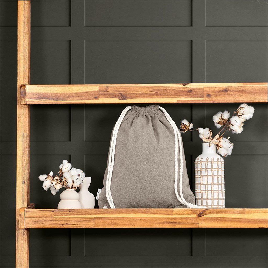 Okiyo Kinchaku Recycled Cotton Drawstring Bag - 320gsm - Retail Therapy Online