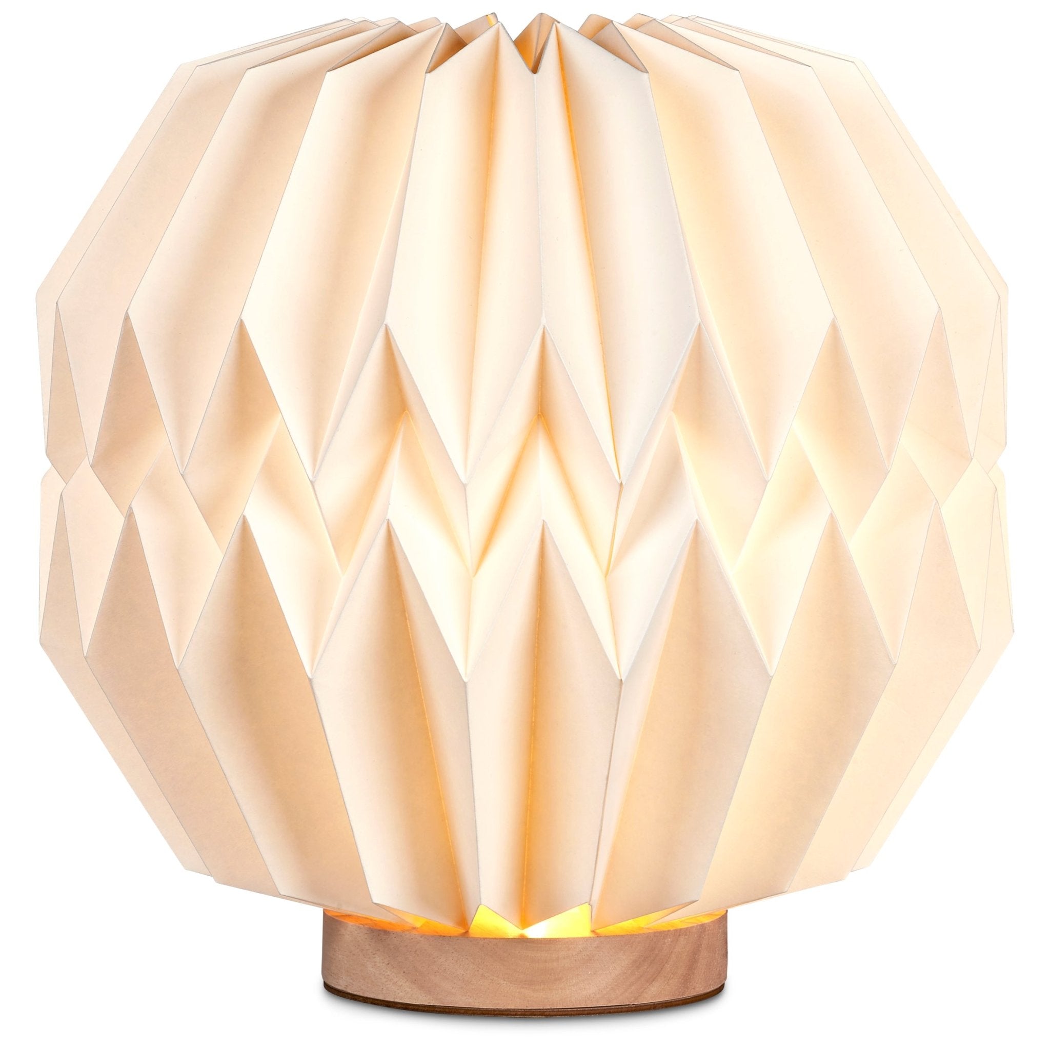 Okiyo Kosuke Wood & Paper LED Lamp - Retail Therapy Online