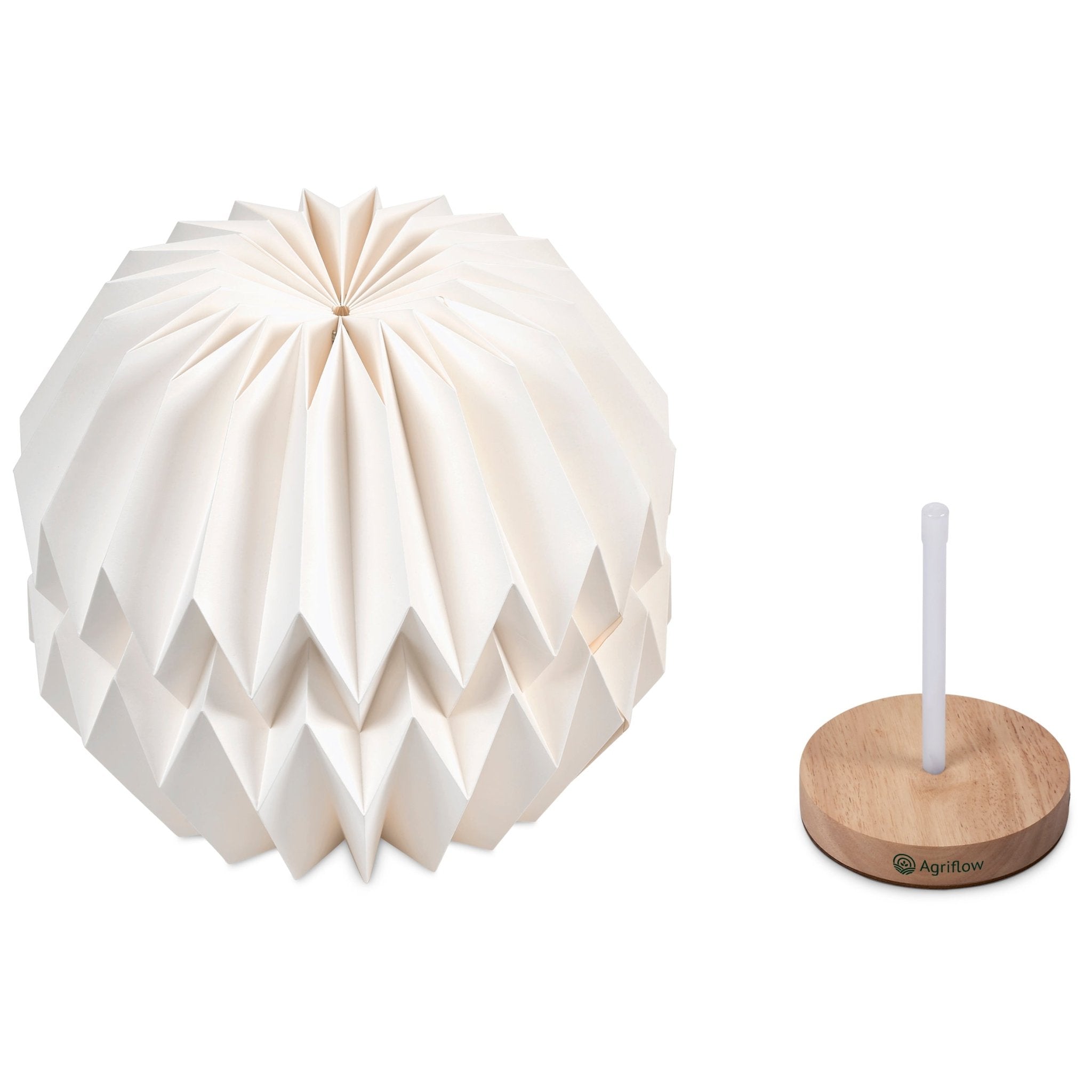 Okiyo Kosuke Wood & Paper LED Lamp - Retail Therapy Online
