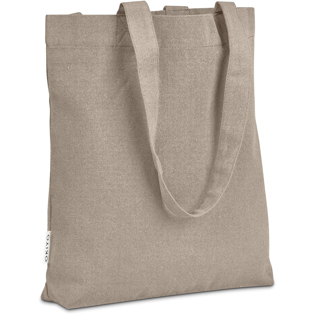 Okiyo Kyanbasu Recycled Canvas Cotton Shopper - 320gsm - Retail Therapy Online