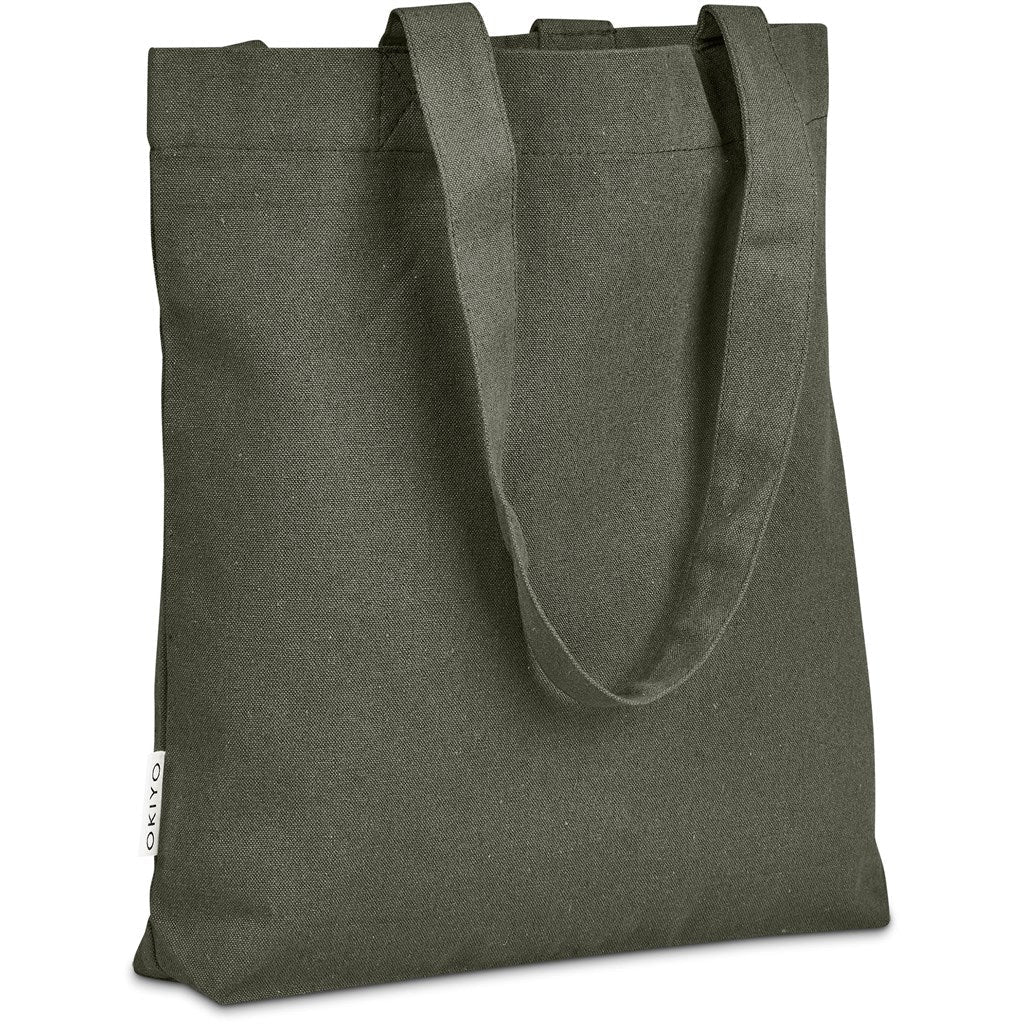 Okiyo Kyanbasu Recycled Canvas Cotton Shopper - 320gsm - Retail Therapy Online