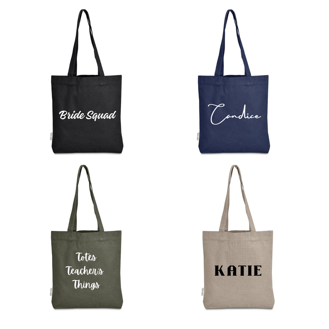 Okiyo Kyanbasu Recycled Canvas Cotton Shopper - 320gsm - Retail Therapy Online