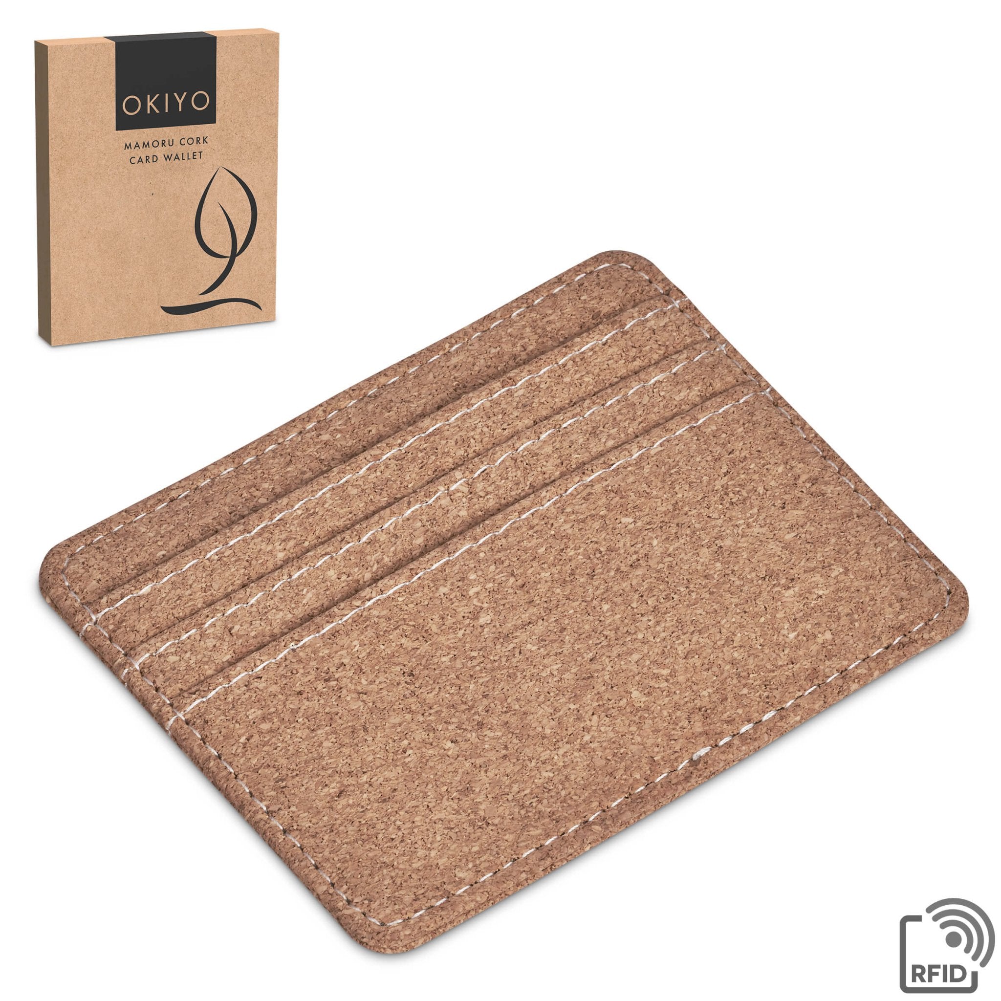 Okiyo Mamoru Cork Card Wallet - Retail Therapy Online