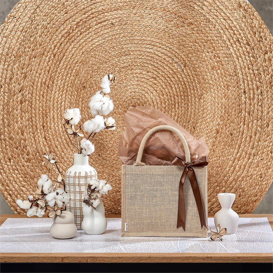 Okiyo Miyag Jute Gift Bag - Retail Therapy Online