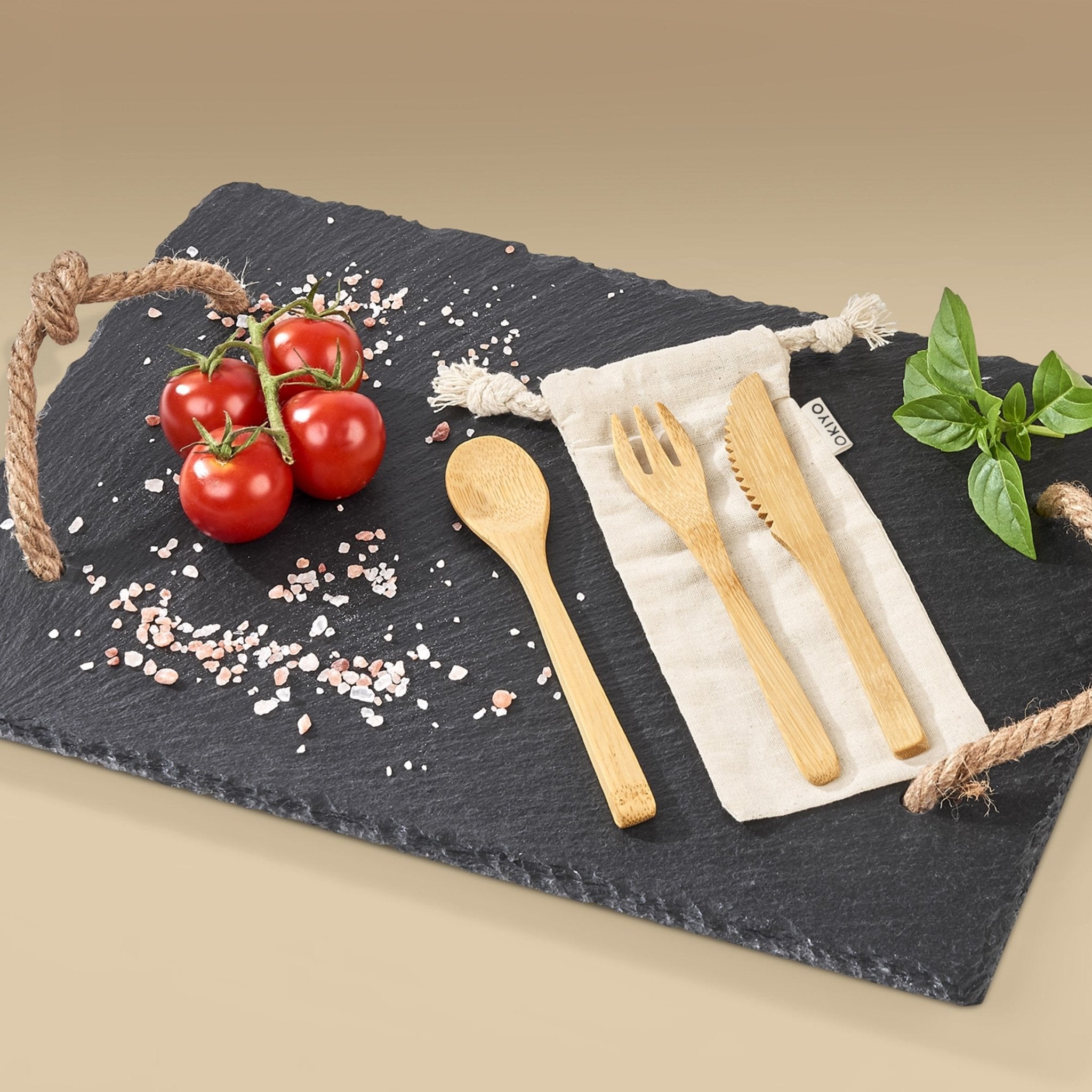 Okiyo Nakama Bamboo Cutlery Set - Retail Therapy Online