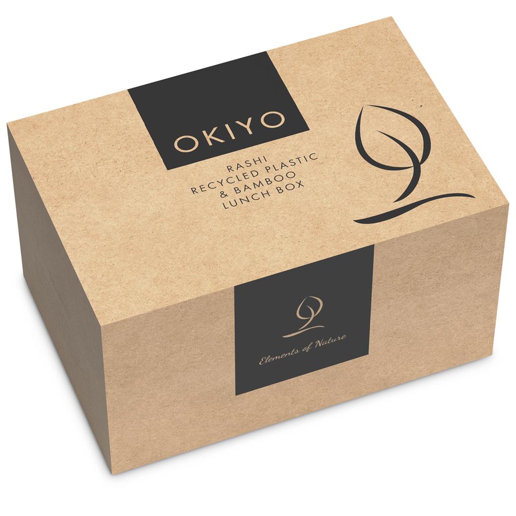 Okiyo Pasuta Recycled Plastic & Bamboo Lunch Box - Retail Therapy Online