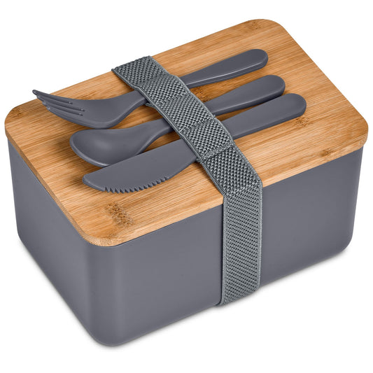 Okiyo Pasuta Recycled Plastic & Bamboo Lunch Box - Retail Therapy Online