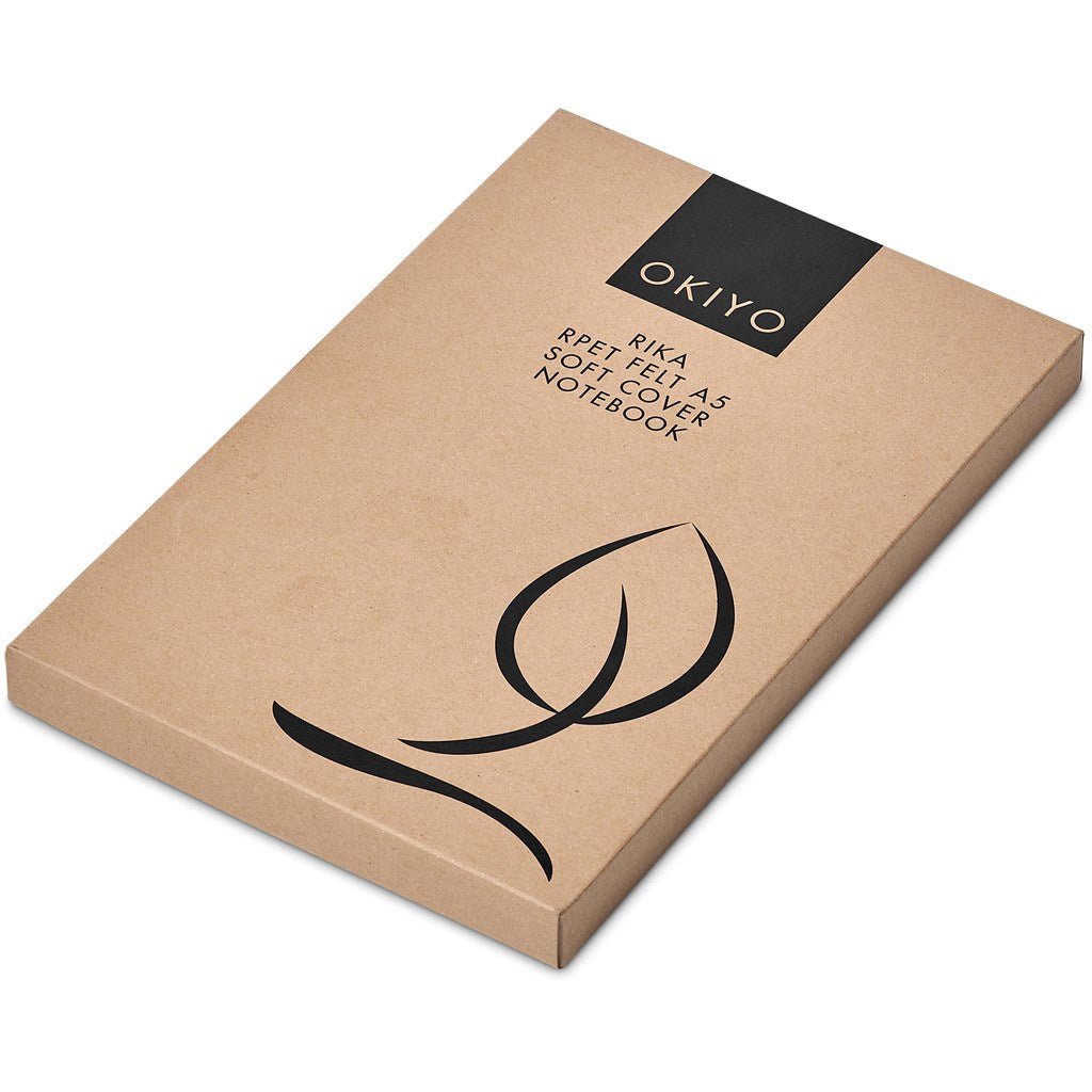Okiyo Rika Recycled PET Felt A5 Soft Cover Notebook - Retail Therapy Online