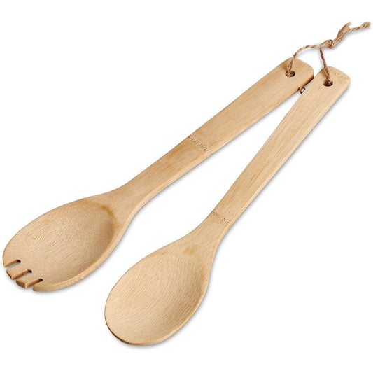 Okiyo Shinsen Bamboo Salad Servers - Retail Therapy Online