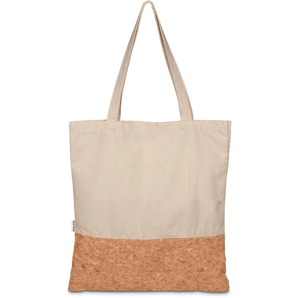 Okiyo Shukaku Cork & Cotton Shopper - 280gsm - Retail Therapy Online