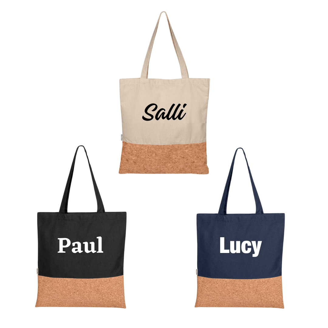 Okiyo Shukaku Cork & Cotton Shopper - 280gsm - Retail Therapy Online