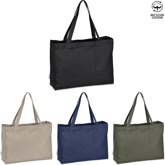 Okiyo Subarashi Recycled Cotton Canvas Tote - 320gsm - Retail Therapy Online