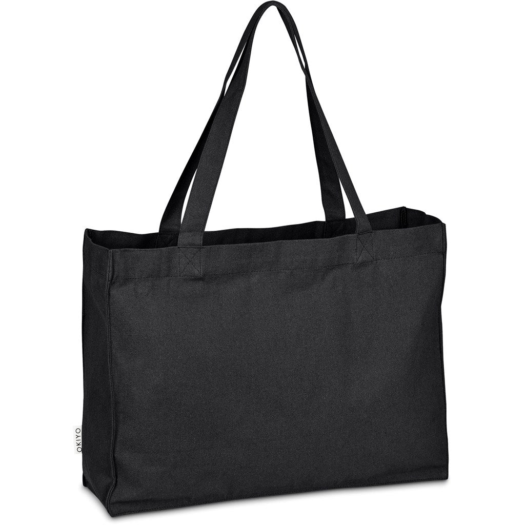 Okiyo Subarashi Recycled Cotton Canvas Tote - 320gsm - Retail Therapy Online